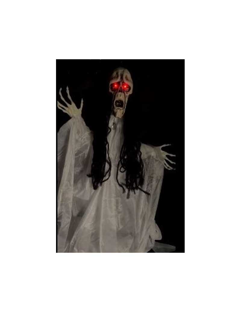 MUJER LLORONA 112x82x9 LUZ ROJA Y SONIDO 2AA