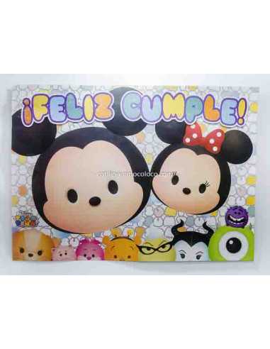 AFICHE F/CUMPL C GIBRE TSUM TSUM