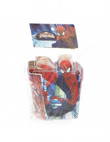 PORTA POCHOCLO 3D x6  SPIDERMAN