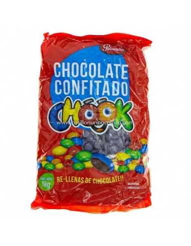 LENTEJAS DE CHOCOLATE CHOOK VIOLETA x 1kg